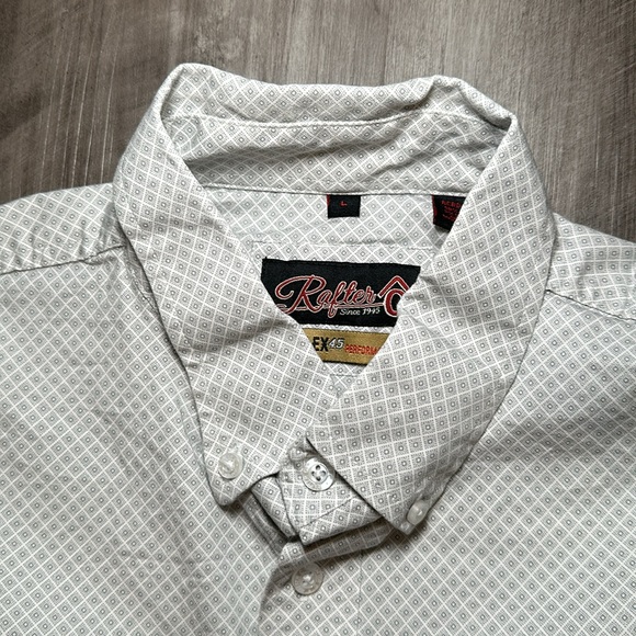 Rafter-C Western ProFlex Performance Long Sleeve Button Down Shirt - Large - Picture 6 of 6